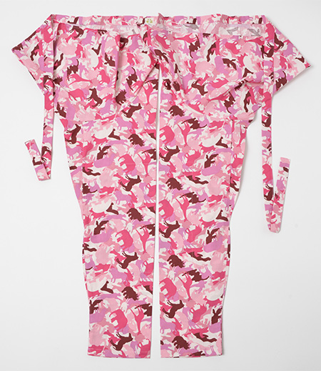 上下組 迷彩動物（ピンク／動物） 浅草中屋-商品詳細：浅草中屋「祭り