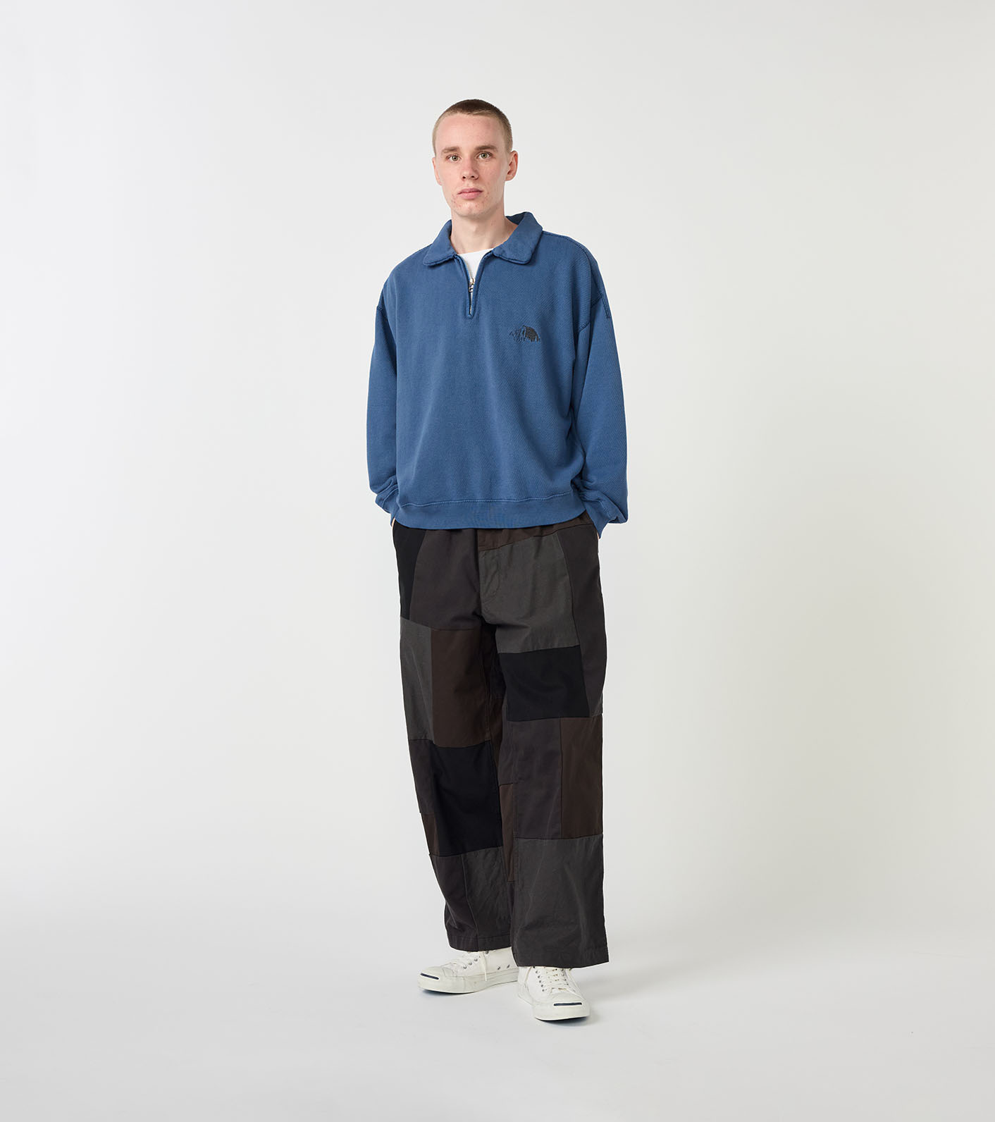 nanamica / Garment Dyed Field Half Zip