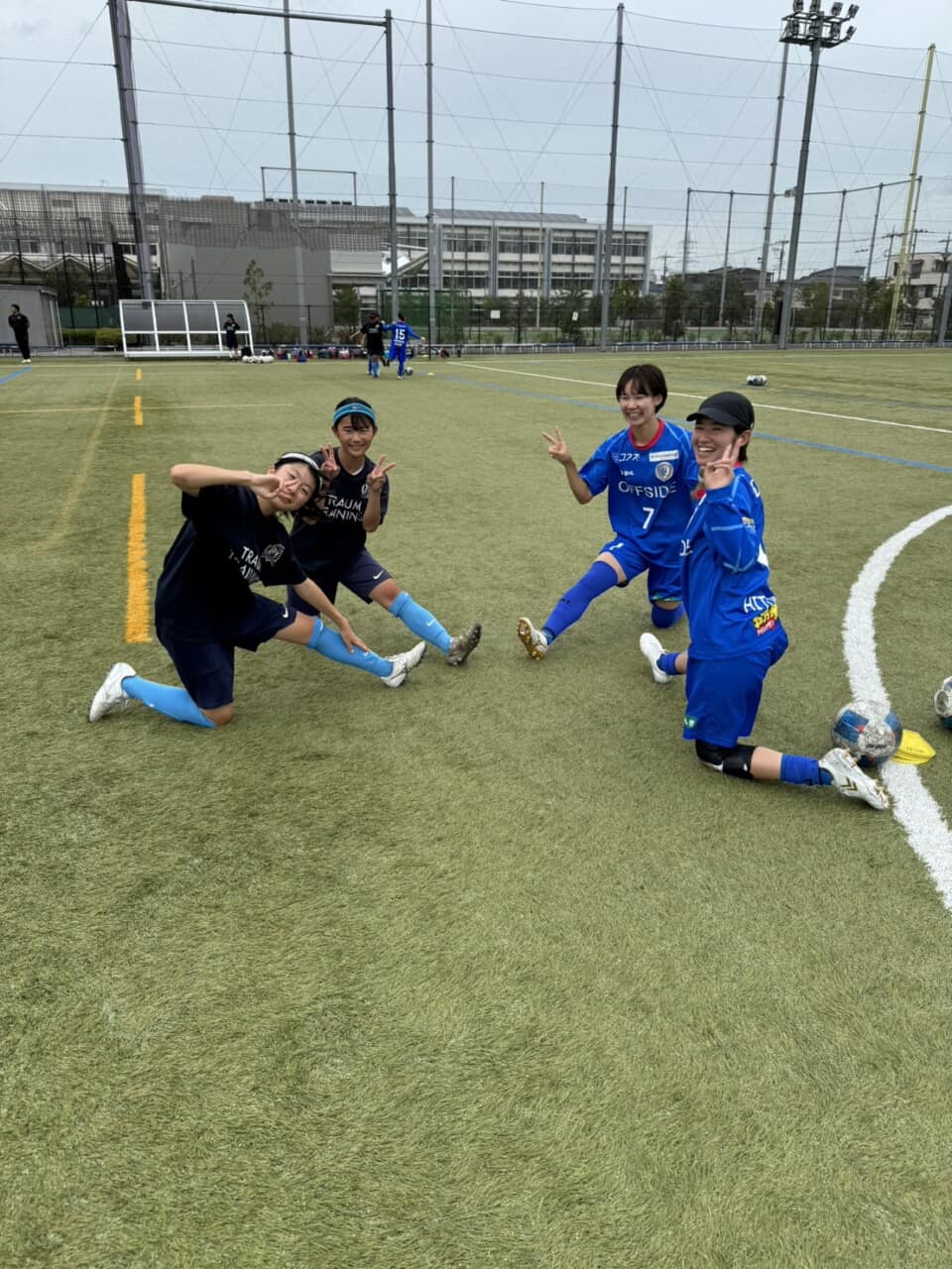 WINGS】6/30 トラウムSV レディースU-15と合同トレーニングを実施 | 南