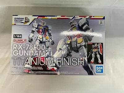 買取】ガンダムファクトリー限定 1/100 RX-78F00ガンダム チタニウム