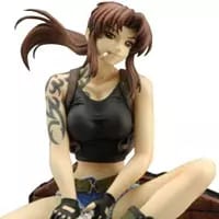買取】BLACK LAGOON 20th Anniversary レヴィ 緋色の女王ver. 塗装済み