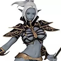 買取】リネージュ2 ダークエルフ 1/7スケール PVC製 塗装済み完成品