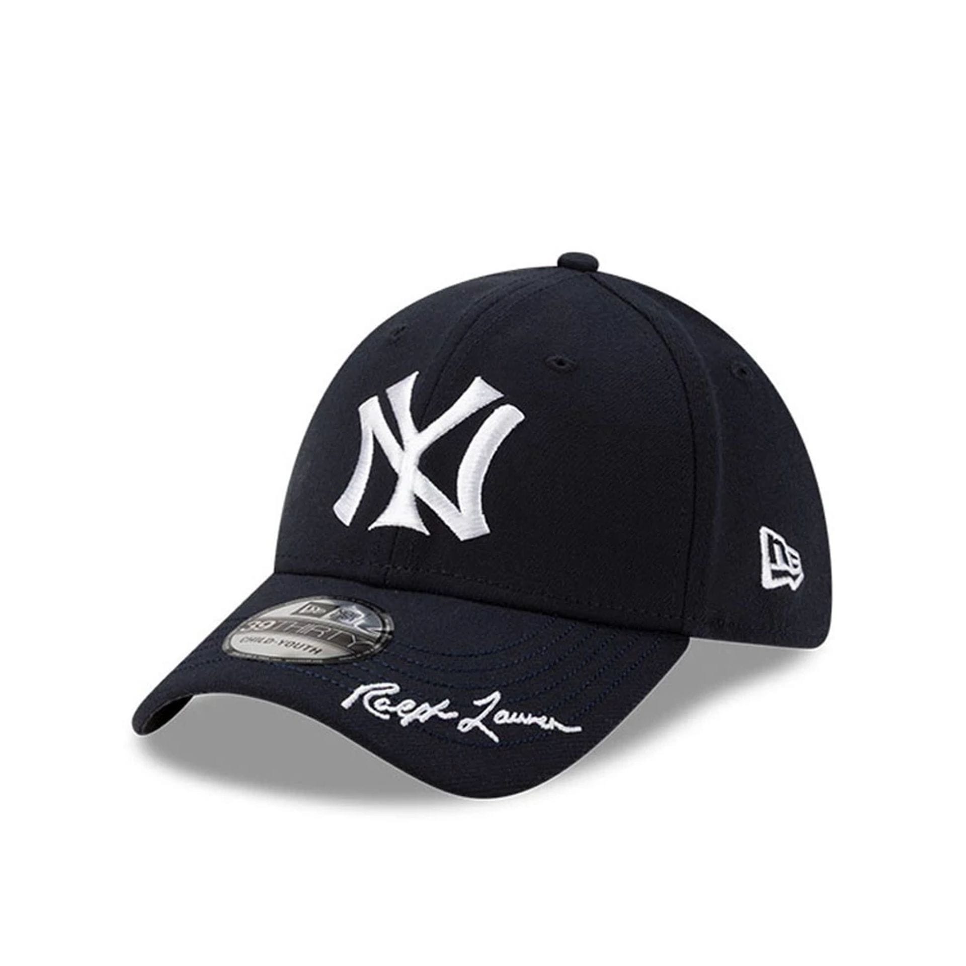 Youth Ralph Lauren x MLB New York Yankees Navy 39THIRTY Stretch