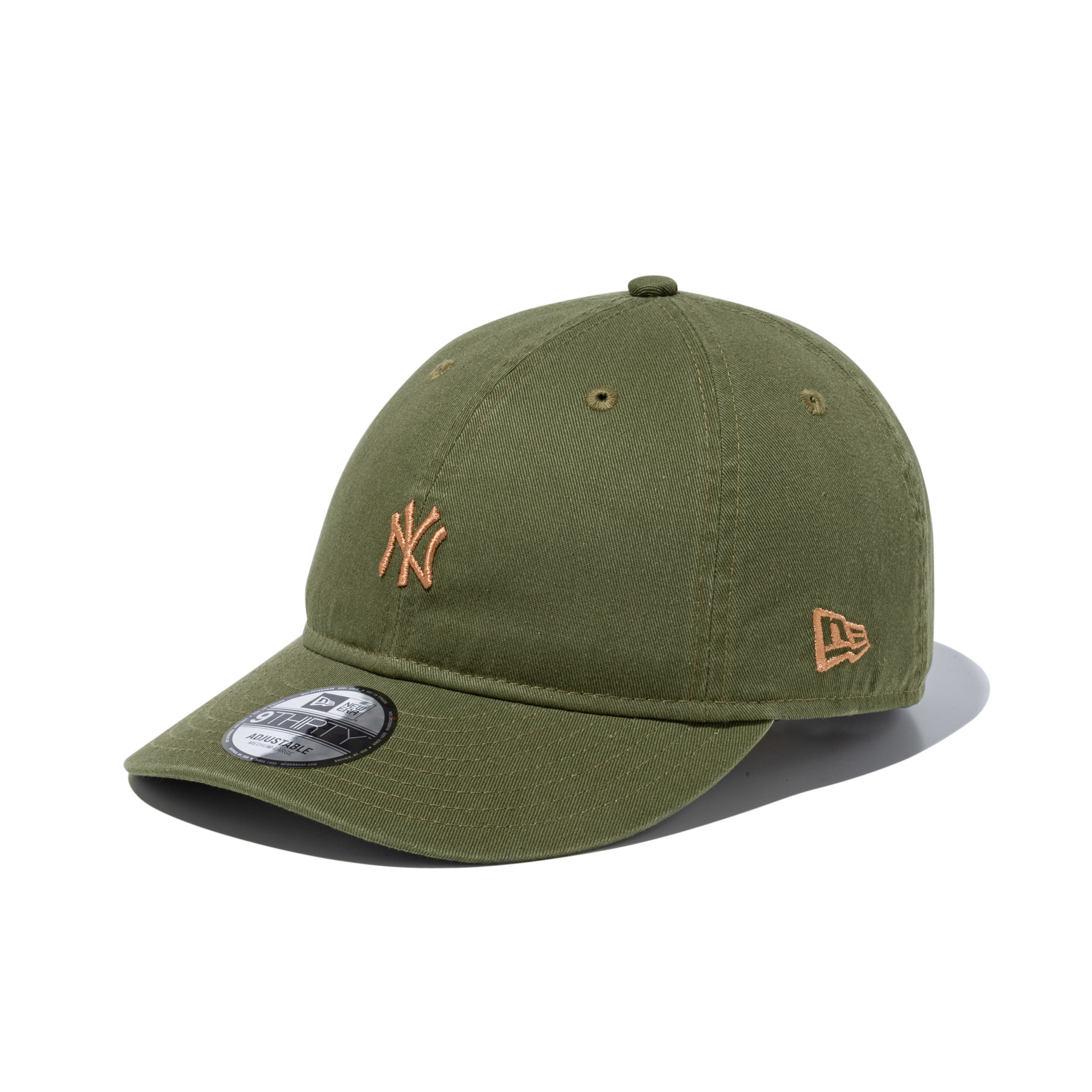 9THIRTY Mini Logo ニューヨーク・ヤンキース オリーブ | ニューエラ