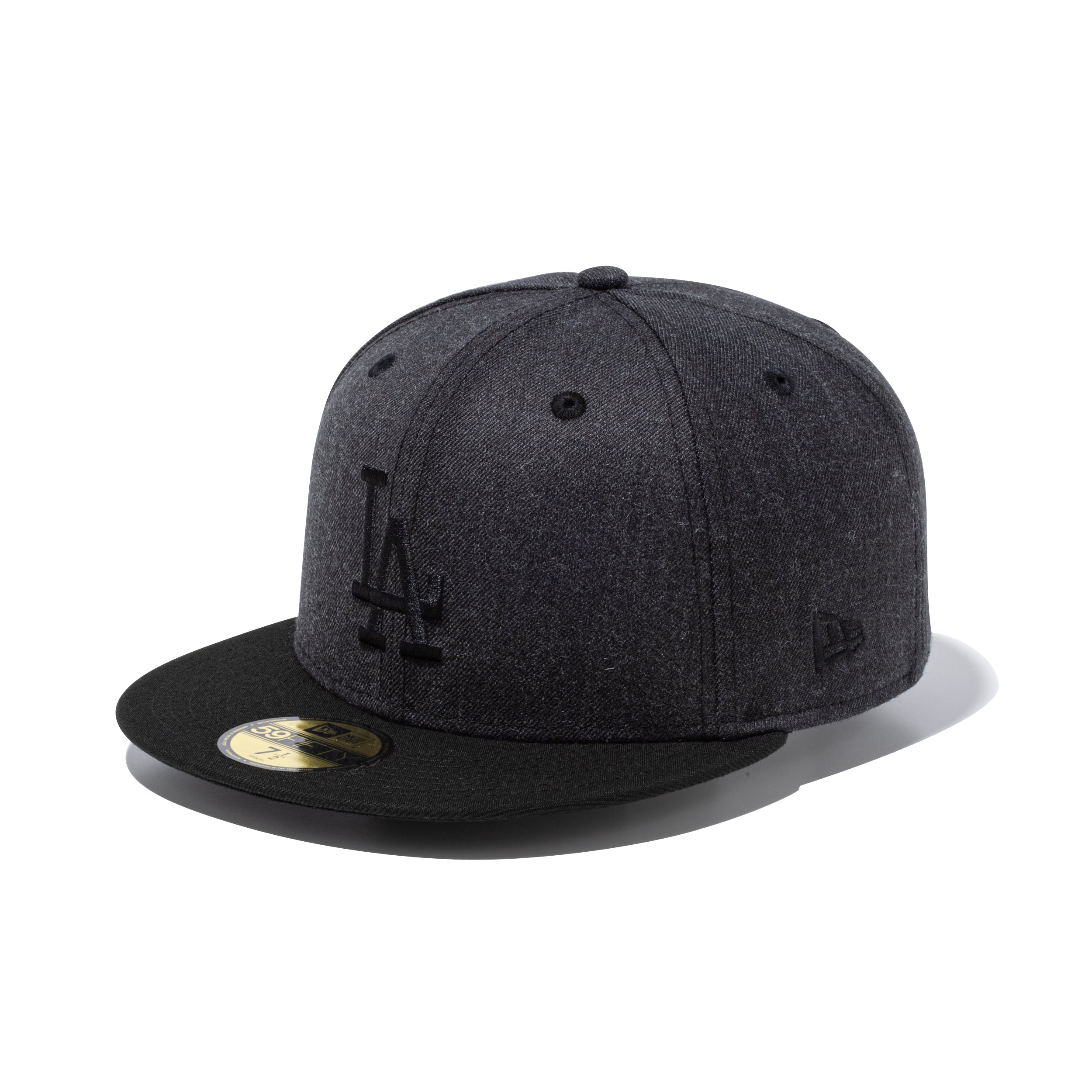 59FIFTY Heather Pack ロサンゼルス・ドジャース ヘザーブラック