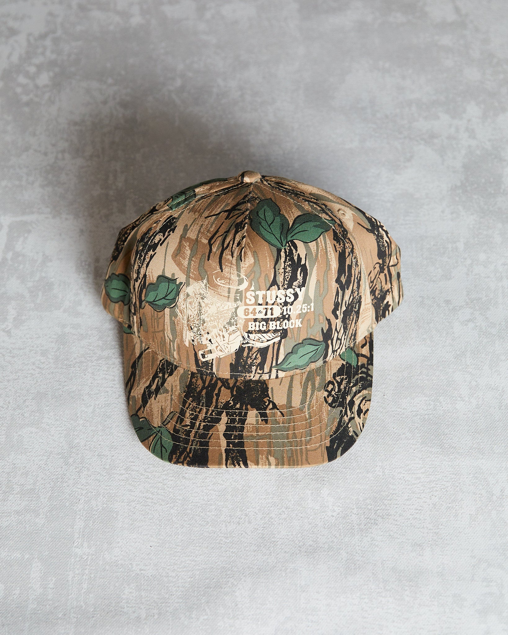 Vintage Stussy Big Block Camo Hat – NEW YORK NUTJOB