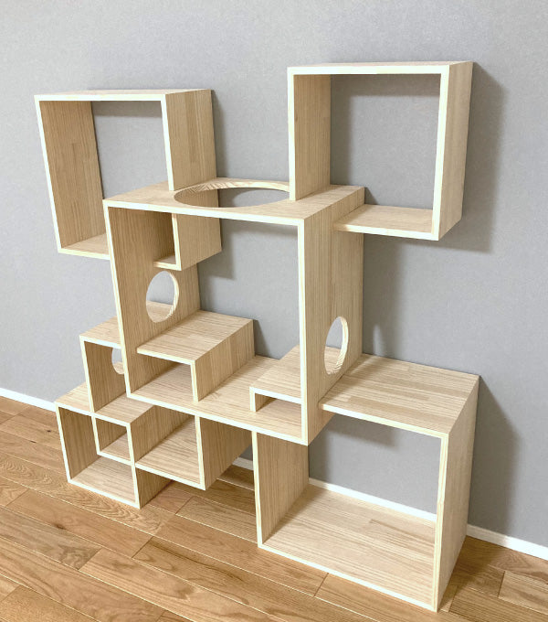 猫ハウス&キャットタワー 6BOX ｜ 猫のための木工所