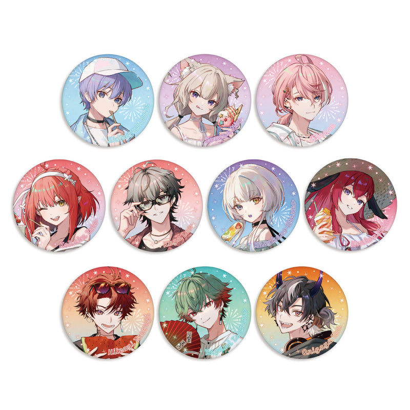 にしき Summer ver. すにすて 缶バッジ 13点 にしきさん 缶バッジ