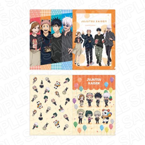 TVアニメ 「呪術廻戦」 クリアファイルセット 遊園地 Ver. グッズ