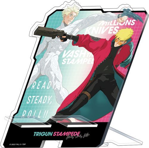 未開封】TRIGUN STAMPEDE 手配書 布ポスター ヴァッシュ トライガン