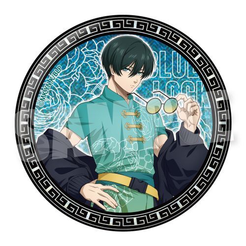 ブルーロック 糸師凛 balloonbouquet バルーン 缶バッジ 75点 ブルー