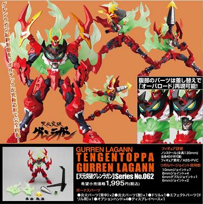 リボルテック NO.062 天元突破グレンラガン フィギュア・ドール グッズ