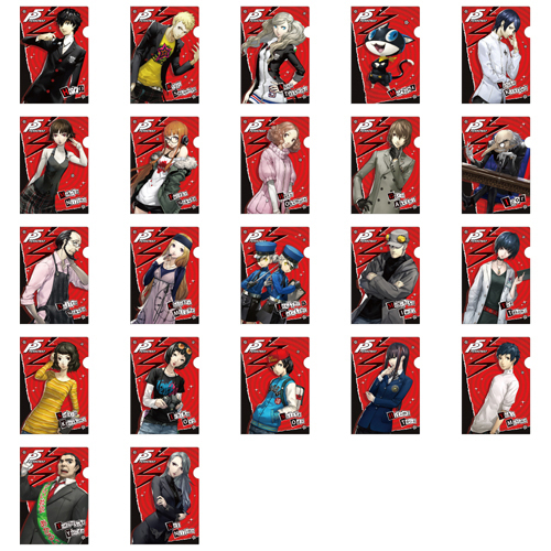 ペルソナ5 ミニクリアファイルコレクション BOX グッズ - Neowing