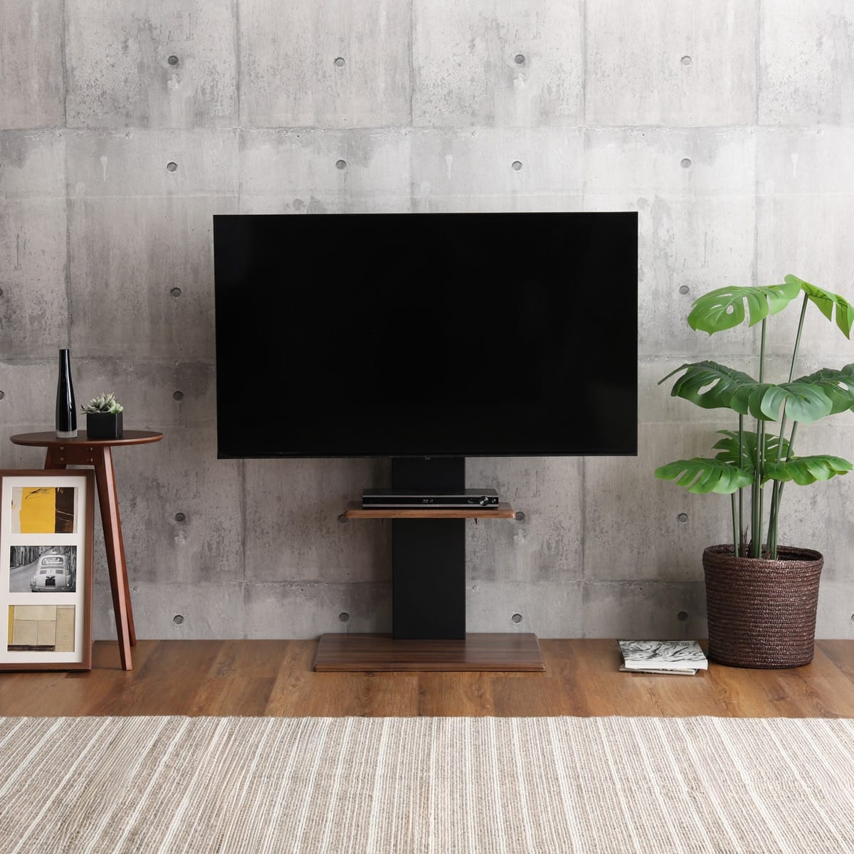 な*き様 unico 木製 テレビ台 スリットデザイン 販売済み 引戸付き 約