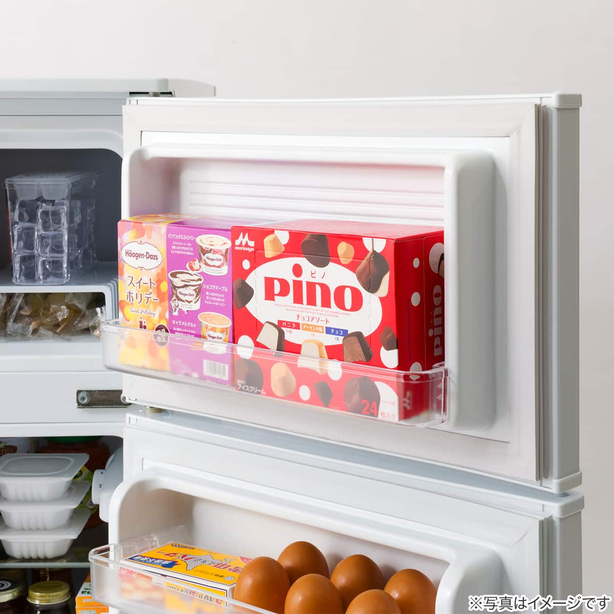 ニトリ 2ドア ノンフロン 冷蔵庫 90L BR2C01WH 2025年製 90L 直冷式2