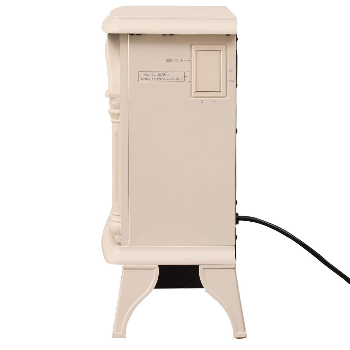 ニトリ 暖炉型ファンヒーター アイボリー 暖炉型ファンヒーター(NI