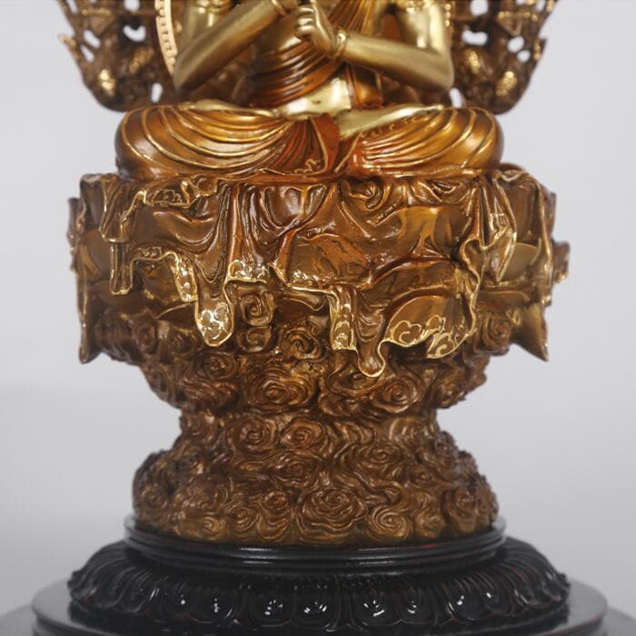 極上彫り 仏像 銅製 大日如来 銅像 坐像 – 念珊閣仏像