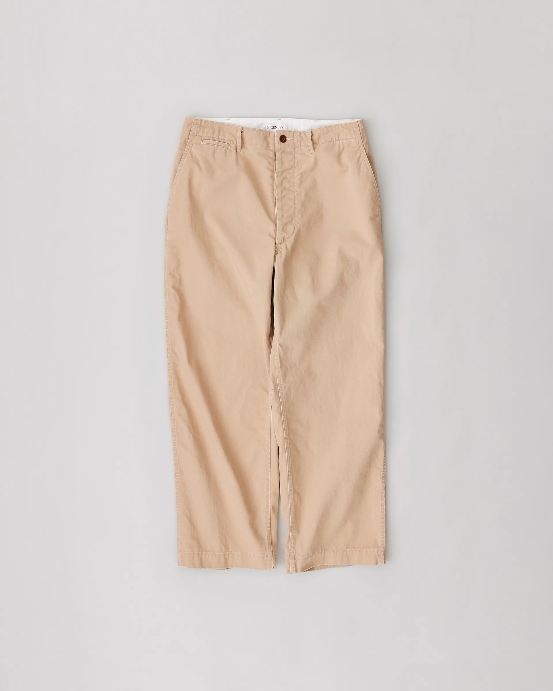 NICENESS MALDOON チノパンツ Sサイズ ベージュ NICENESS | Official