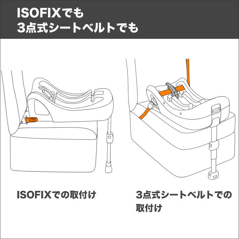 Joie ジュバ ISOFIXベース付 ベビーシート チャイルドシート レンタル