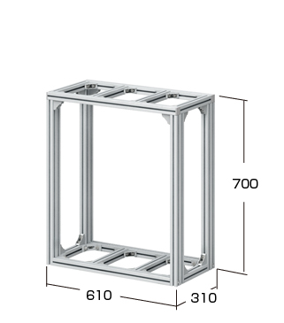 水槽台 | 用途に合わせた規格品「ALFA KIT」 | 製品情報 | NICオートテック