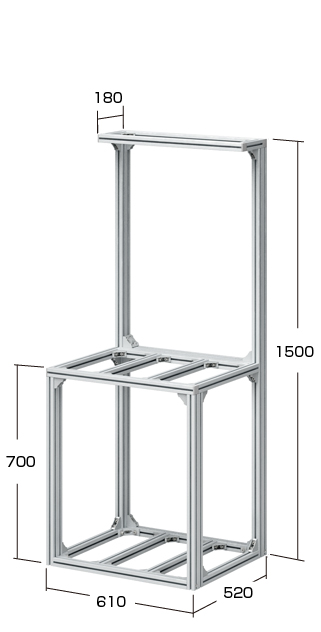 水槽台 | 用途に合わせた規格品「ALFA KIT」 | 製品情報 | NICオートテック