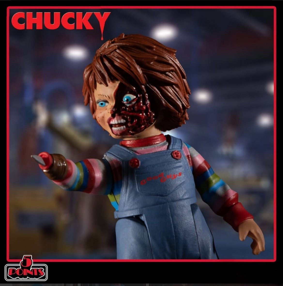 5 Points Chucky Deluxe Action Figure Set – Nightmare Toys