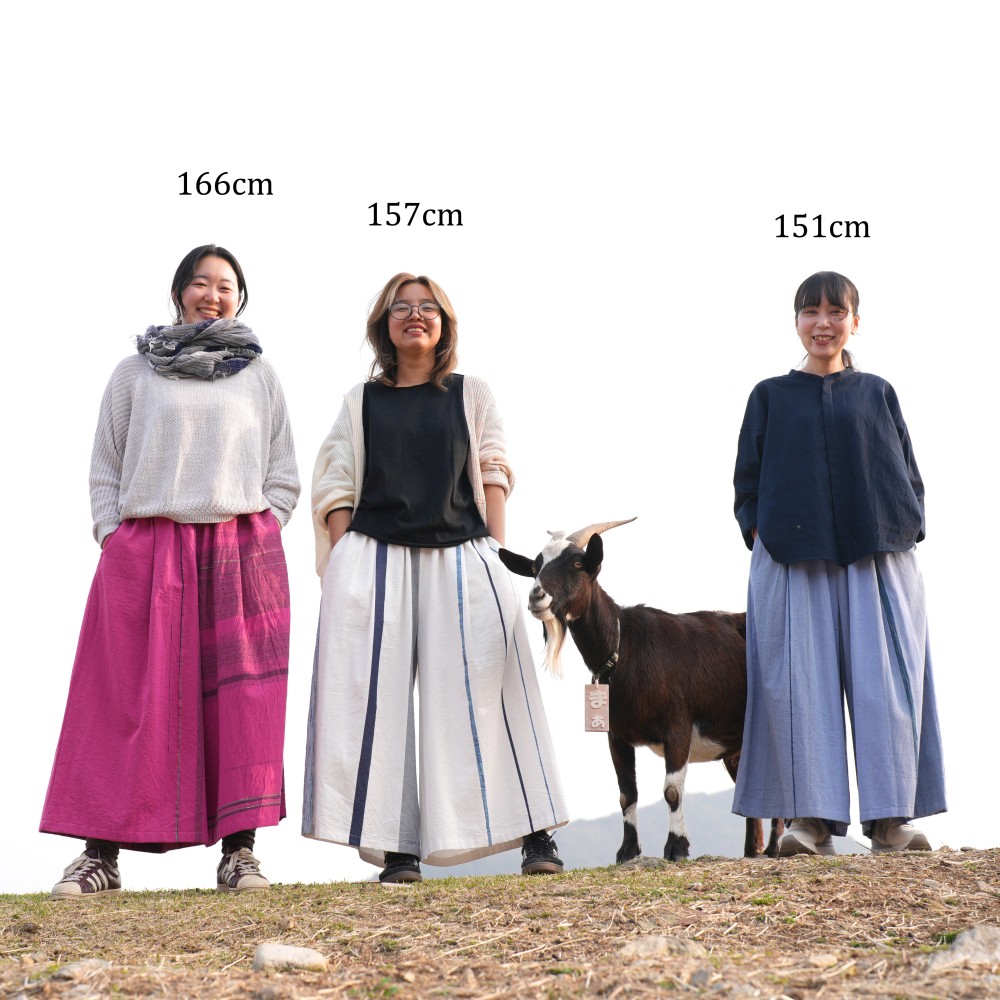 ワイドパンツ タマキニイメ A20 wide pants | tamaki niime