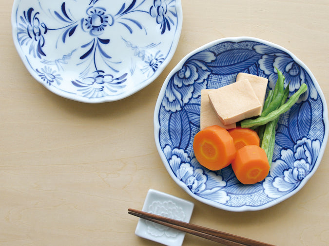 nikko食器｜コシノヒロコ｜15cm平小鉢｜藍がさね｜ニッコー公式