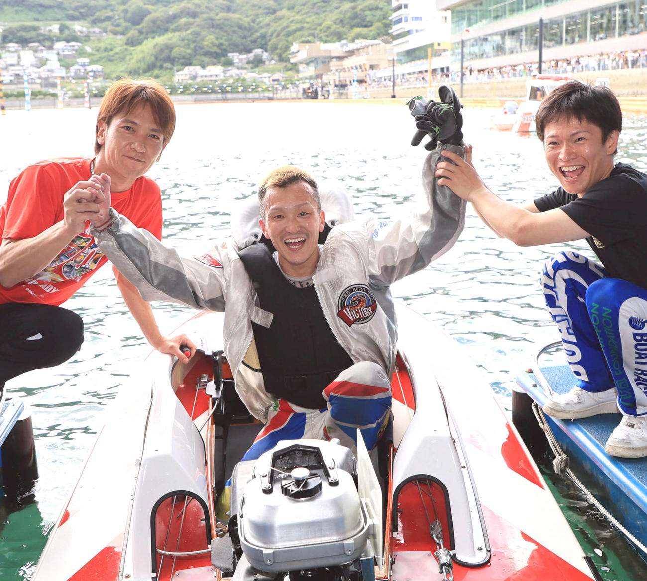 ボートレース 競艇 西山貴浩 選手 4371 レースグローブ 左手 ボート