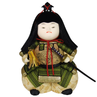 木目込五月人形 大将飾り【人形堂】