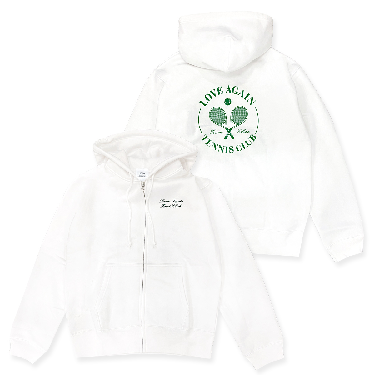 西野カナ ライブグッズ パーカー 西野カナ Love Again Live 2024