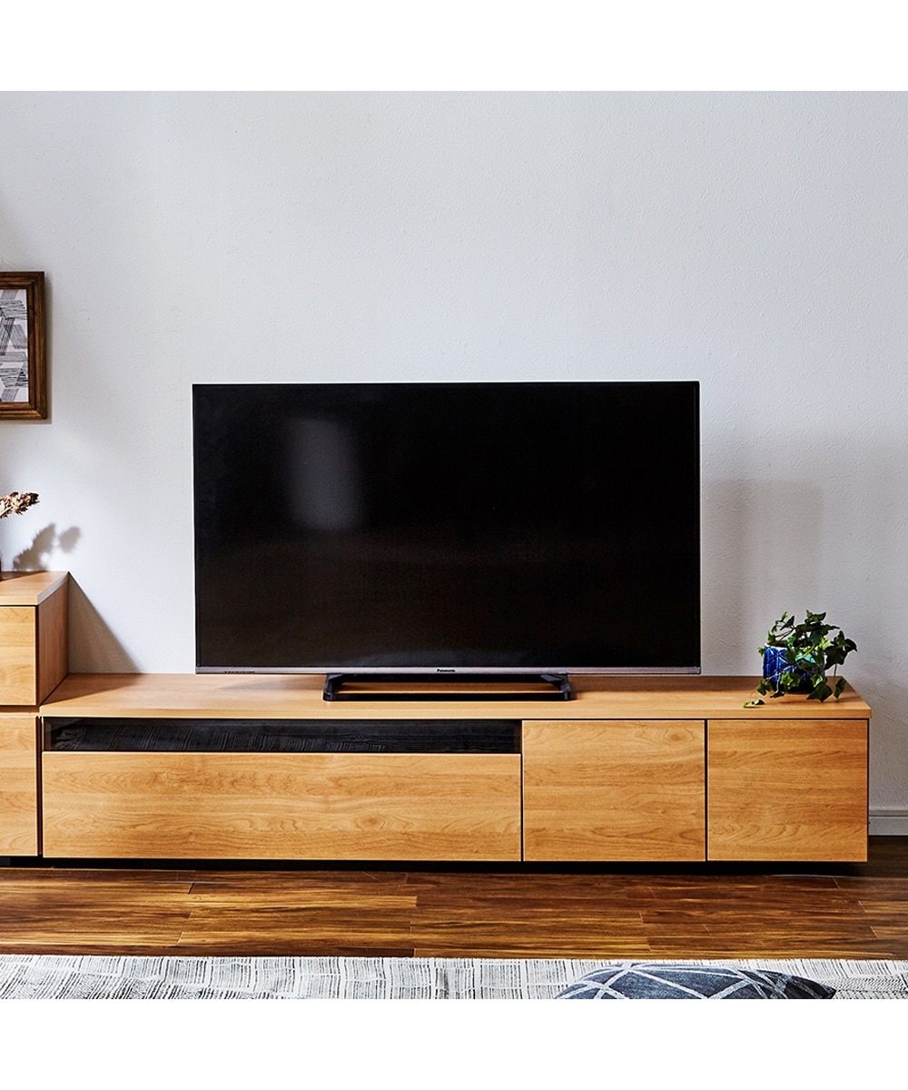 日本製】収納力のある木目調テレビ台 通販【ニッセン】