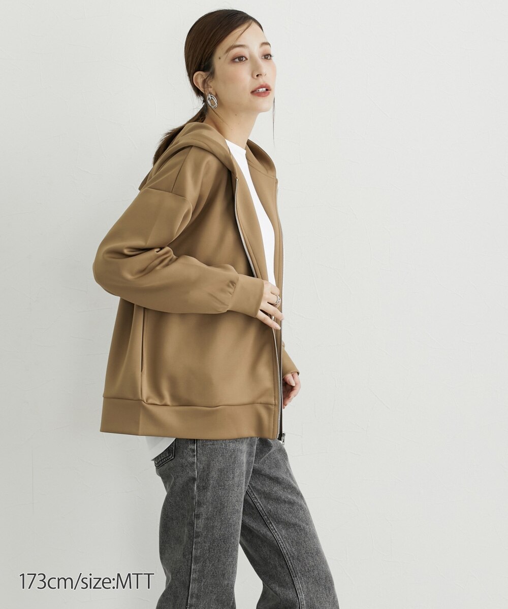 MAZZEL マーゼル ジップアップ パーカー