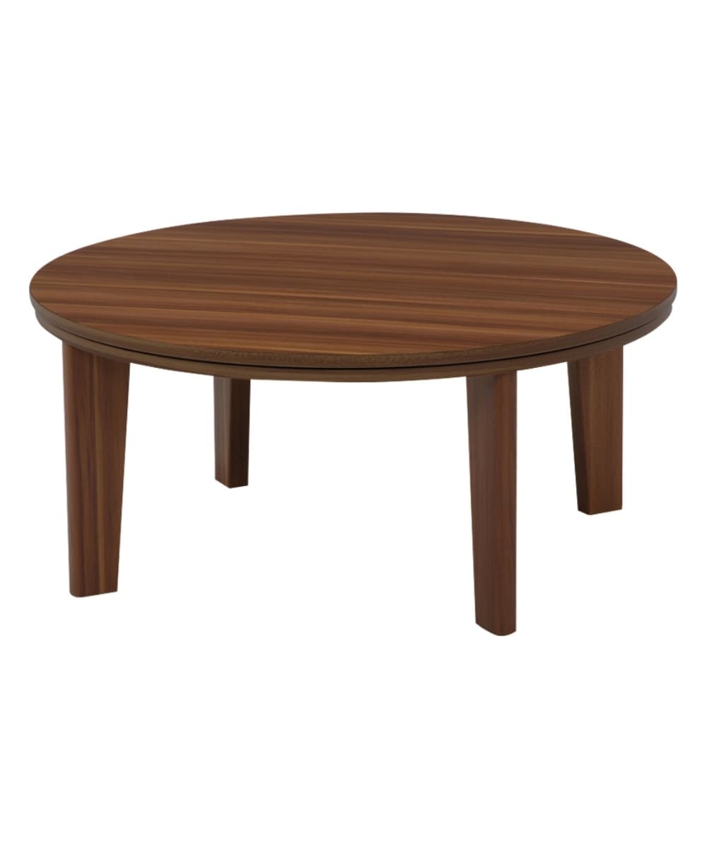 送料無料 ナカムラ 丸型 こたつテーブル リバーシブル天板 251013