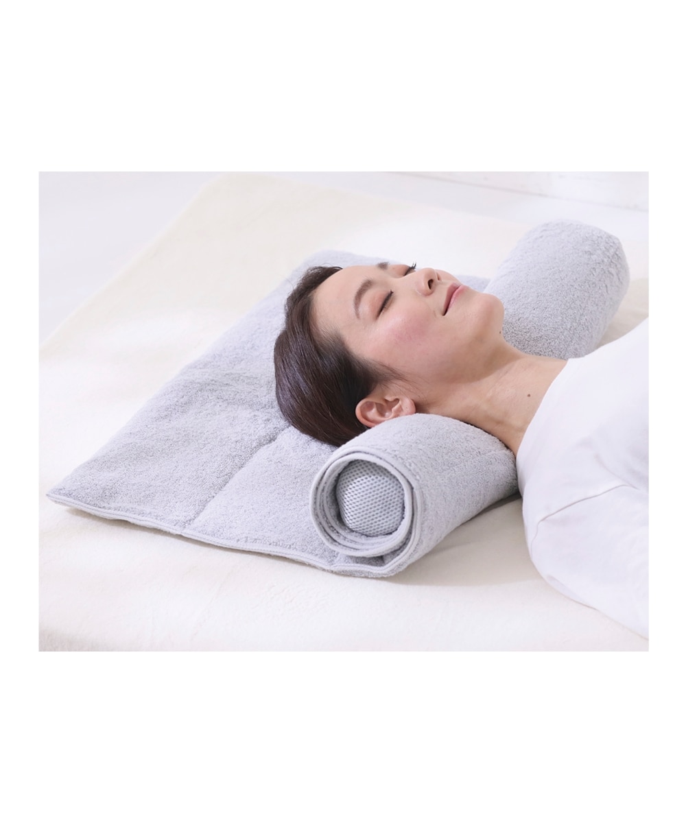 今治睡眠用タオル2（専用ポール付き） 通販【ニッセン】