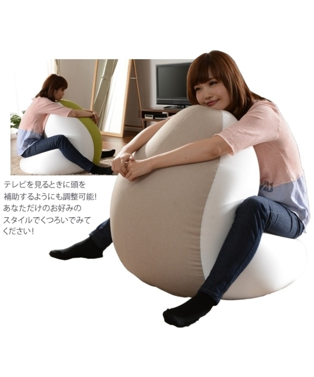 日本製】しずくビーズクッション 通販【ニッセン】