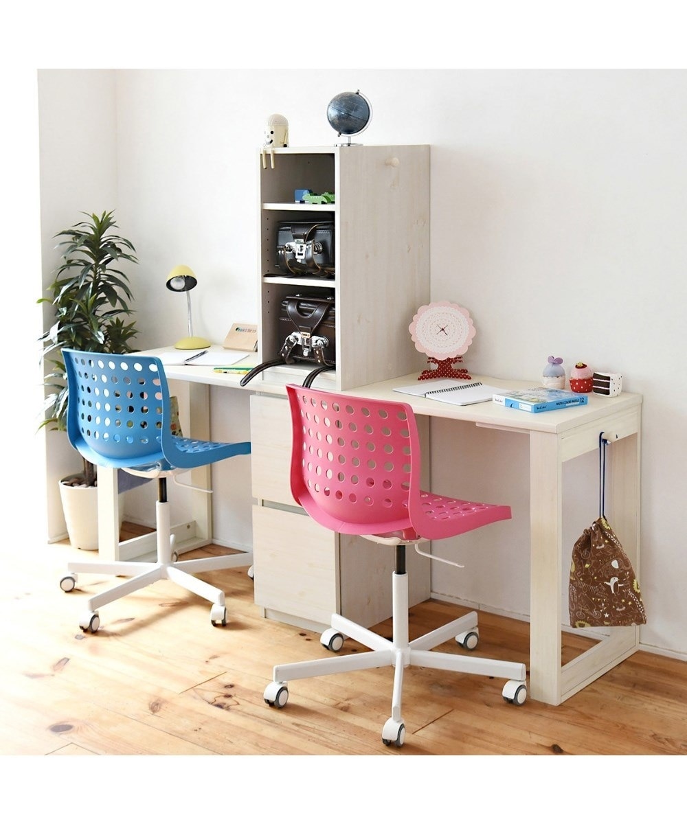 ぐーぐー】デスクセット2 学習机 勉強机 キッズデスク ツインデスク