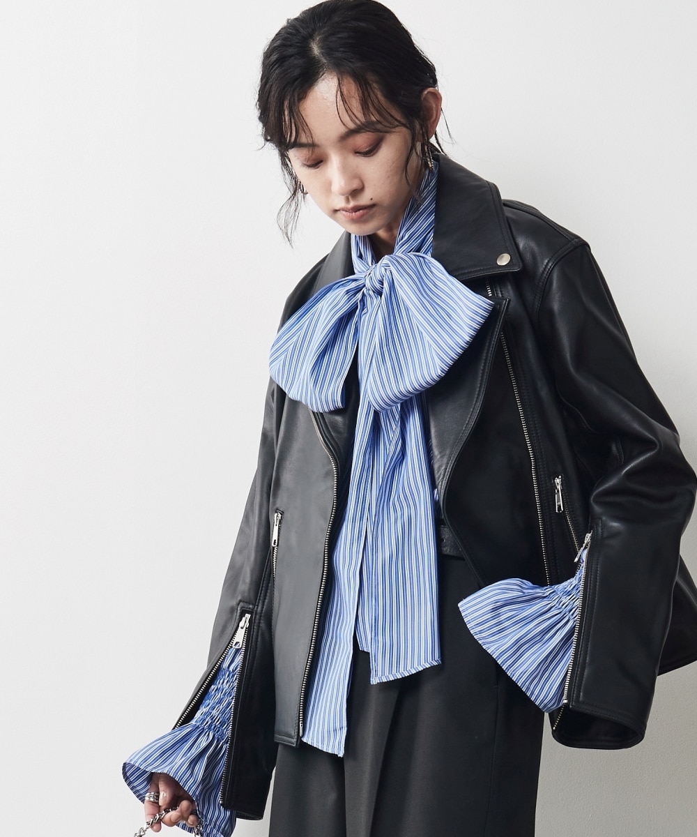 ライダースジャケット XL 極上ラムレザー！大人のライダースジャケット