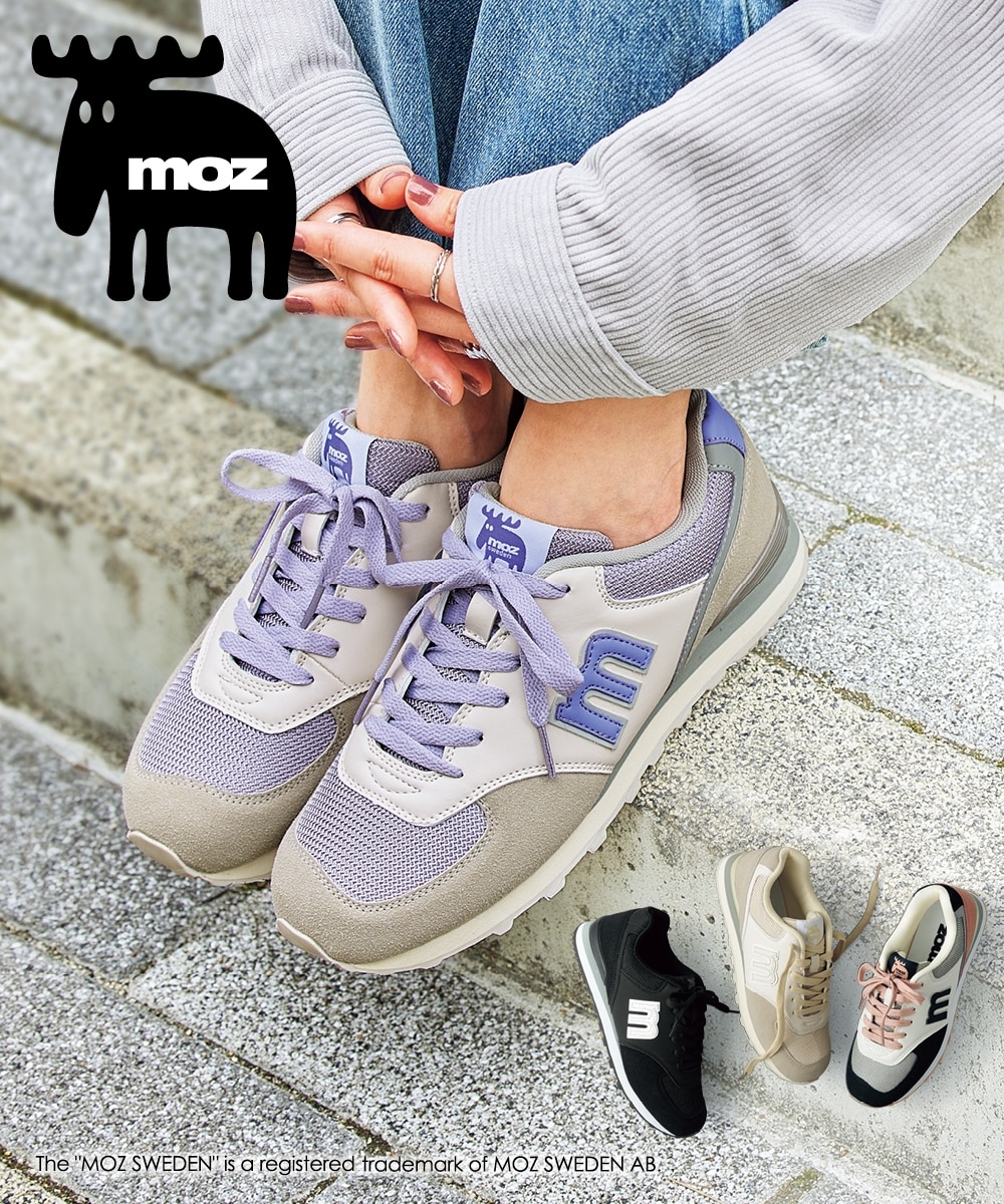 moz コンビレースアップスニーカー（ワイズ3E） 通販【ニッセン】