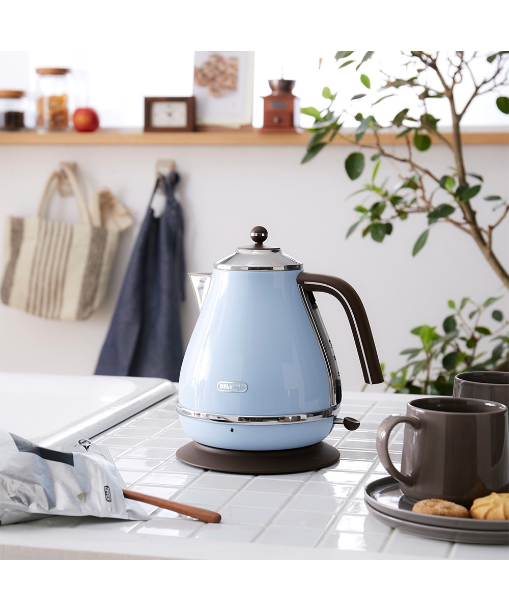 アイコナ 電気カフェケトル ピースフルホワイト デロンギ 未使用