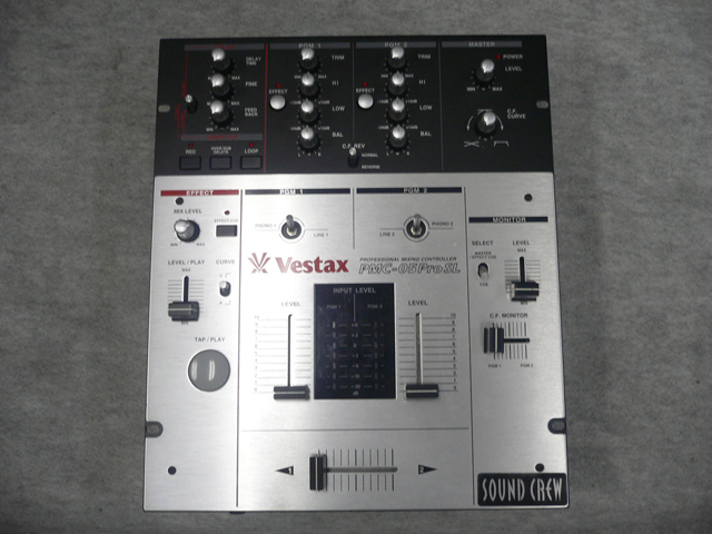 Vestax PMC-05 Pro SL DJミキサー Vestax PMC-05 Pro SL Professional