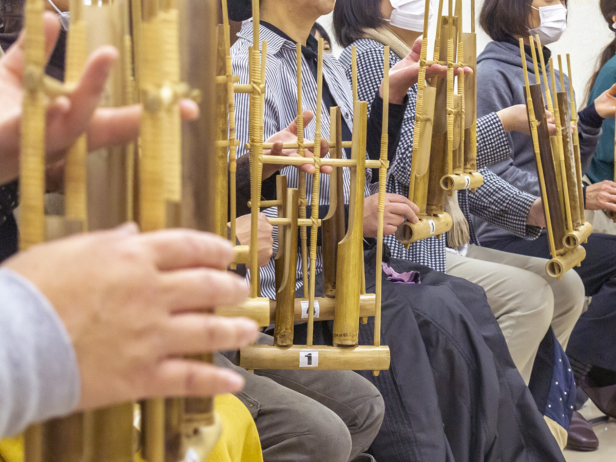 想造舎 | 芸術鑑賞会 | 東南アジアの楽器、みんなで合奏 !コロコロなる