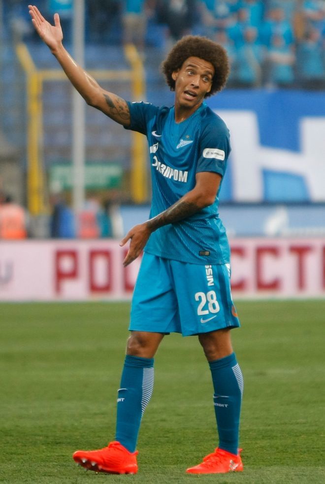 直筆サイン入り写真 アクセル・ヴィツェル サッカーベルギー代表 SA