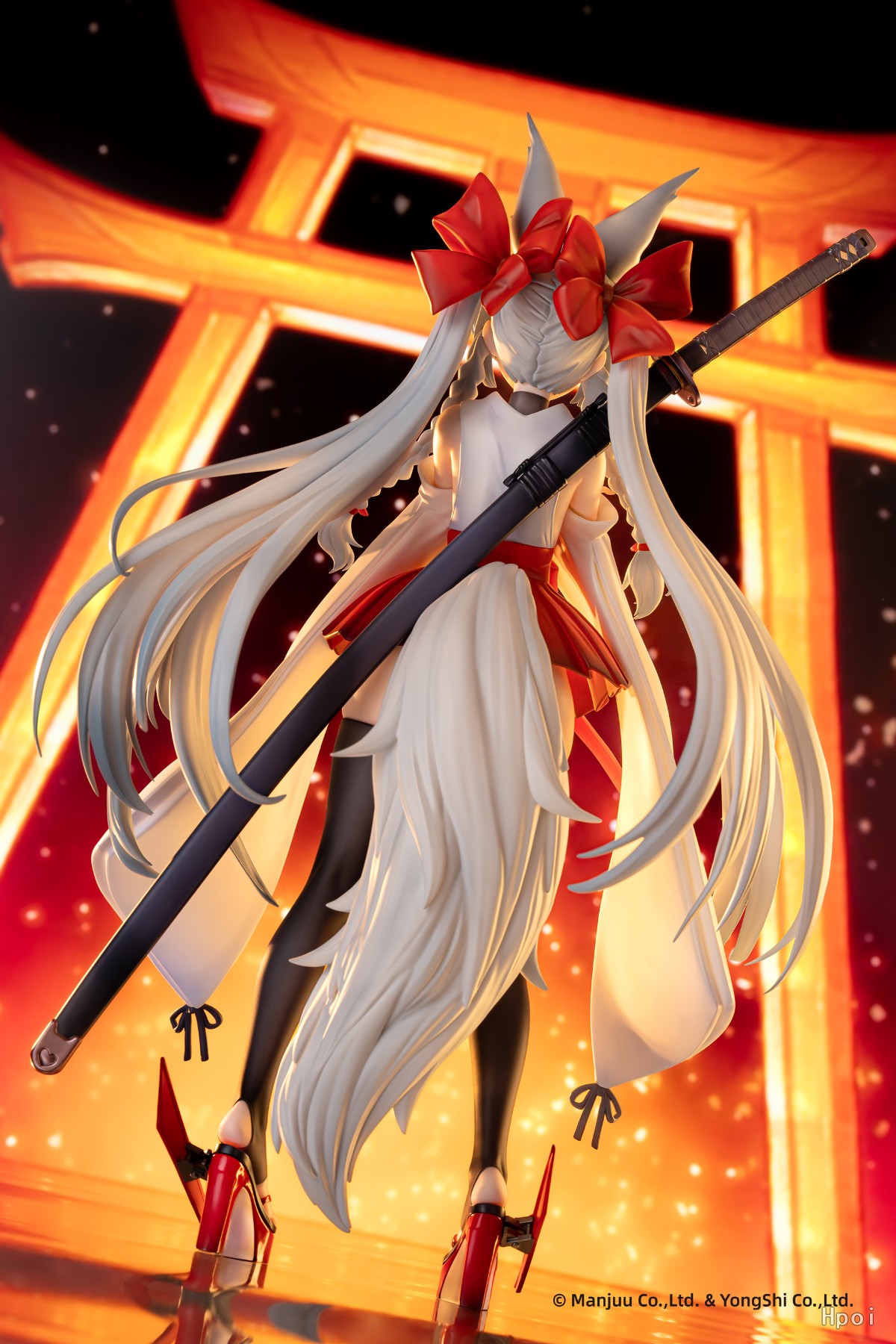 C98 アズールレーン 等身大エアーPOPスタンドfeat.朝凪 バッチ 未開封