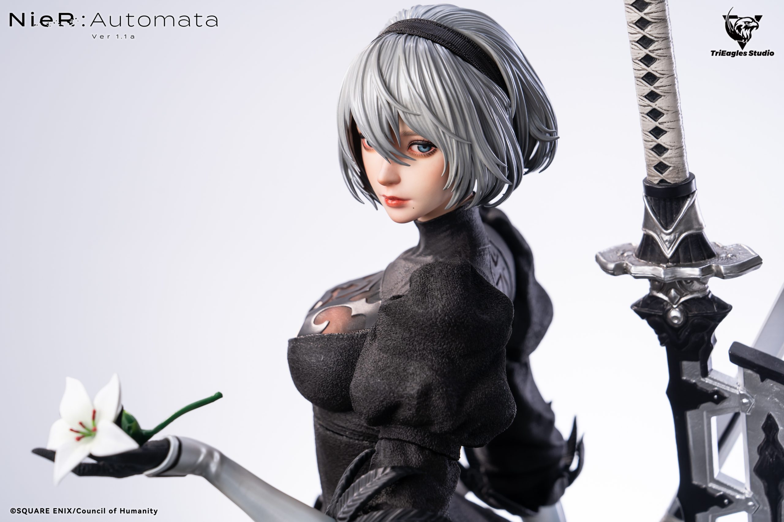 NieR: Automata 1/4 スタチュー 2B フィギュア