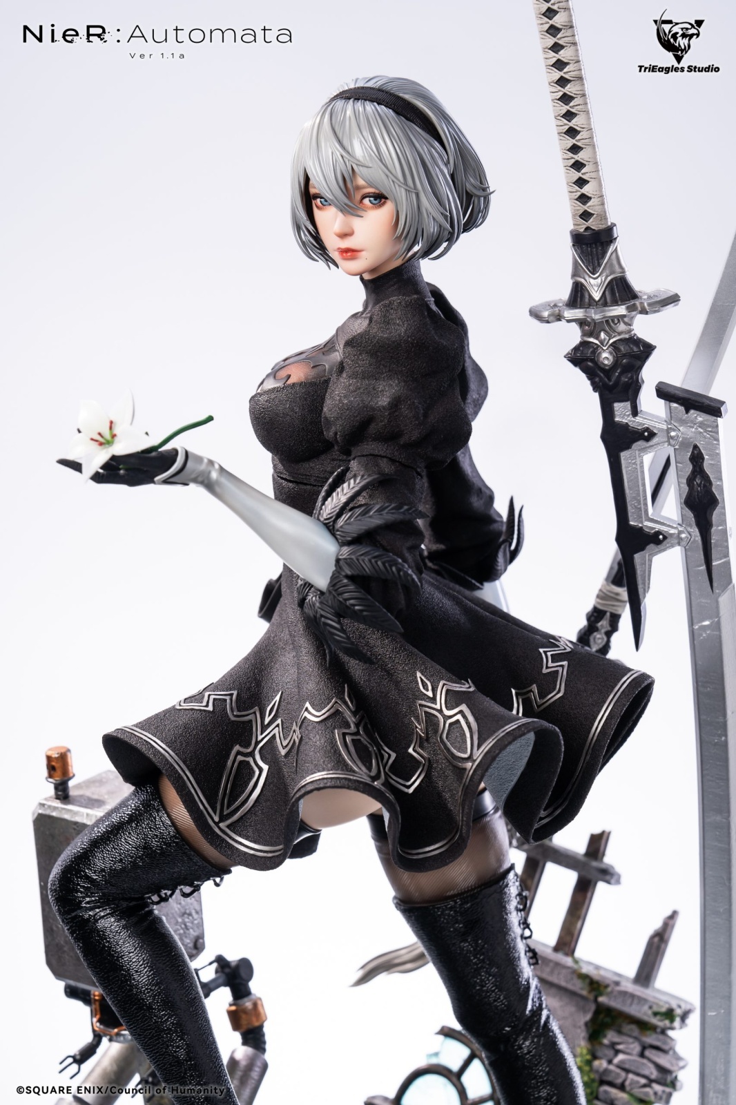 ニーアオートマタ 豪華版 NieR:Automata Ver1.1a 2B 1/7スケール