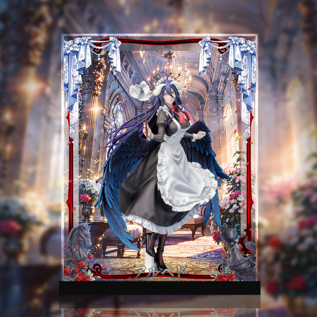 オーバーロード アルベド プレイマット スリーブ セット オーバー