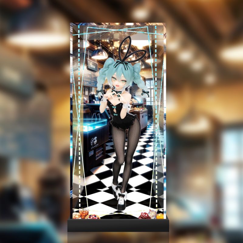 初音ミク bicute bunnies figure rurudo 黒 20体 Hatsune Miku