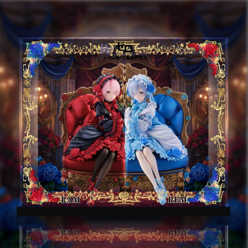 s-fire リゼロ エミリア ラム レム 幼少期 フィギュア 特典付き s-fire