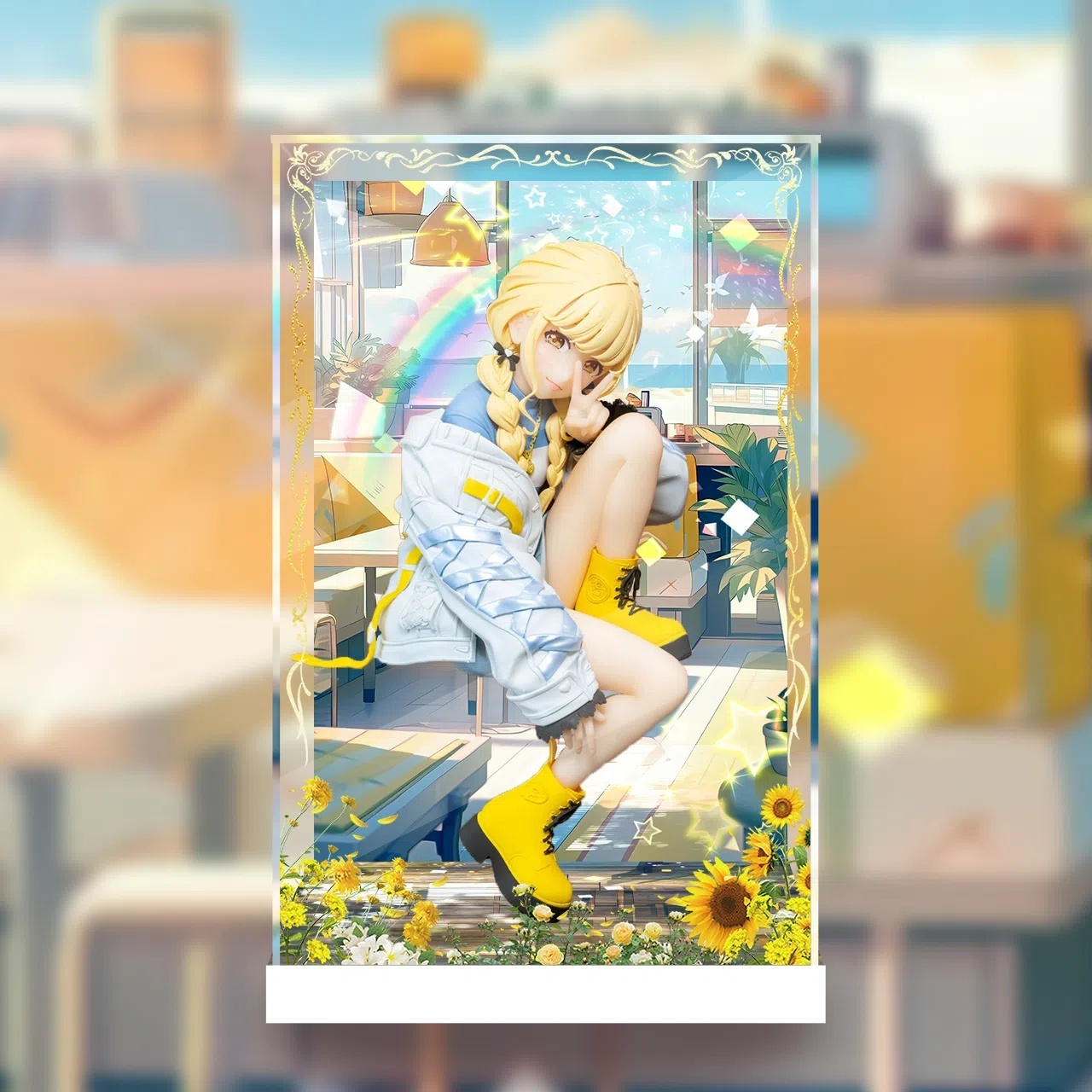 学園アイドルマスター 藤田ことね S賞等身大パネル 学マス FAMくじ サイン